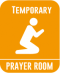 temporary prayer room